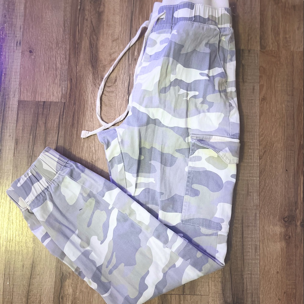 juniors camo printed joggers